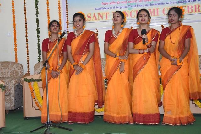 Vasant Panchami Celebration 2018 under the banner Maharishi World Peace Movement at Bhopal